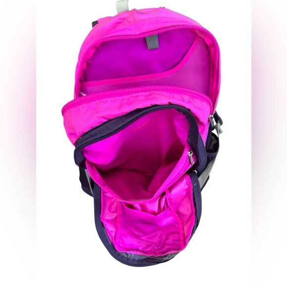 The North Face Pink& Purple Multi Pocket Backpack Bookbag main image 4